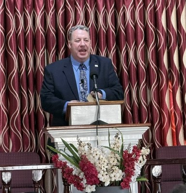John Yingling speaking